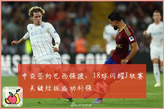 申花签约巴西强援,18球闪耀J联赛,关键短板成功补强